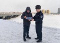 冰城公安：多管齐下  筑牢春融期冰上安全屏障